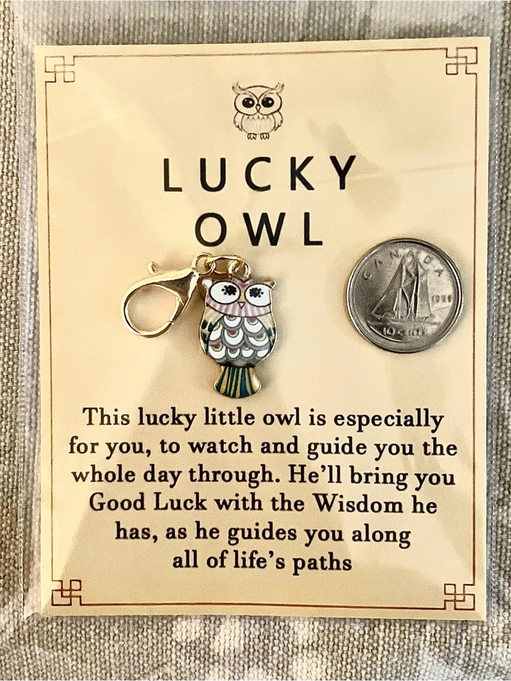 Owl Bagcharm 🦉